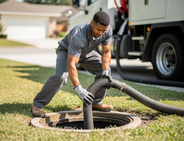 septic tank pumping Westbury